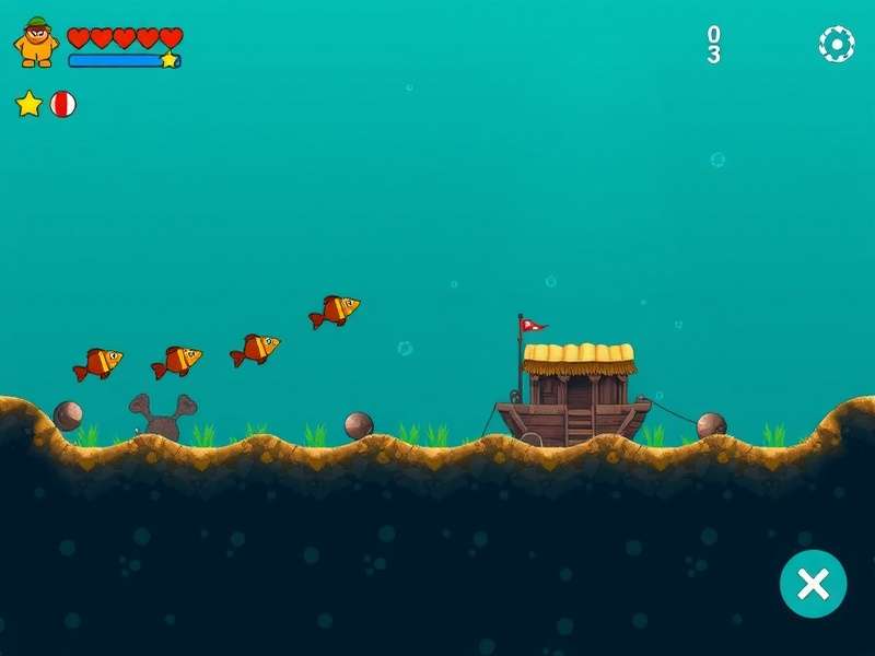 Cinnamon Underwater Expedition gameplay screenshot